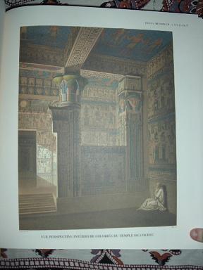 DESCRIPTION DE L'EGYPTE Image PUBLIE SOUS LES ORDRES DE NAPOLEON BONAPARTE BIBLIOTHEQUE DE L'IMAGE